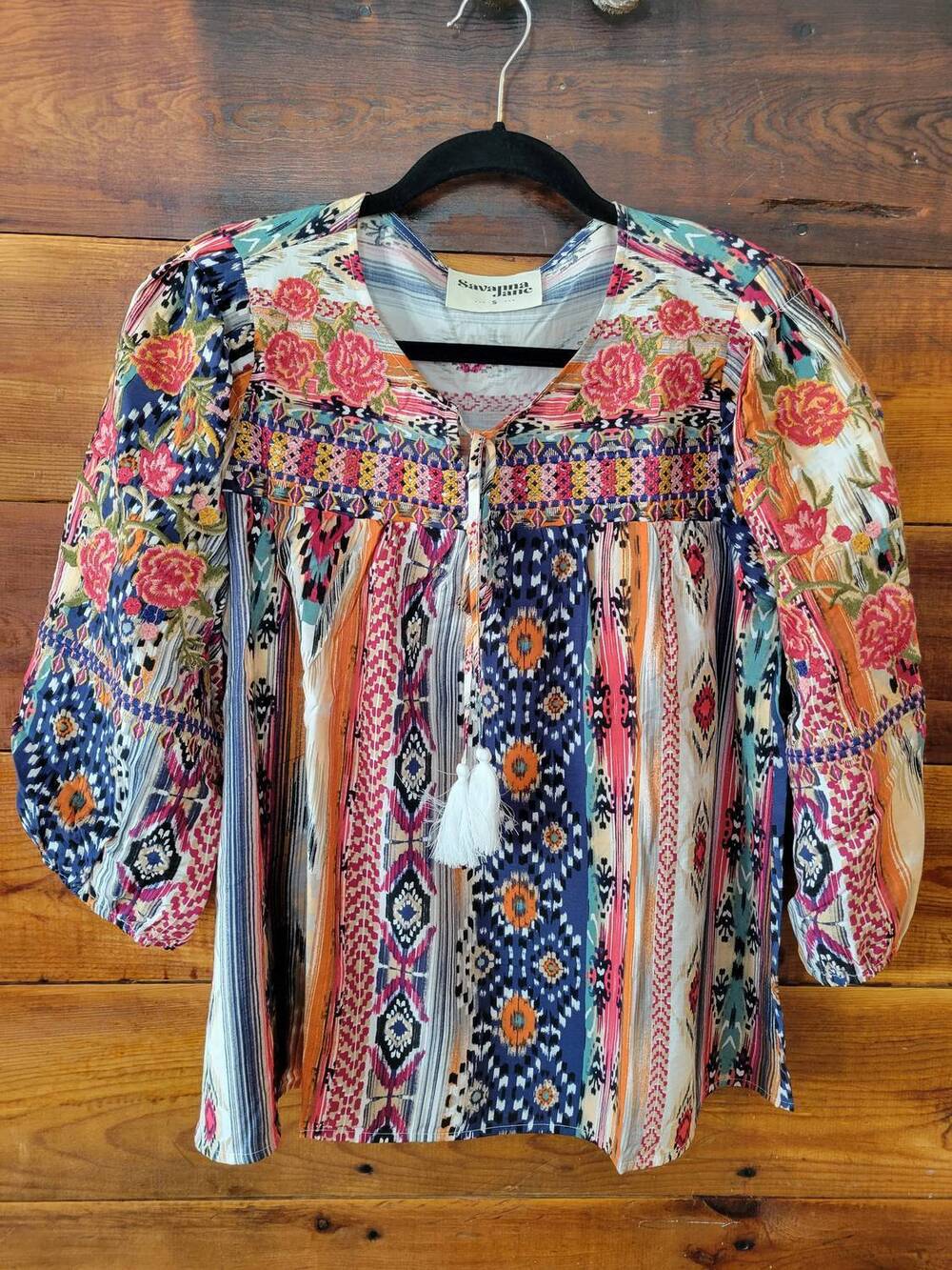 NEW ANDREE BY UNIT women's sunset top in multicolor